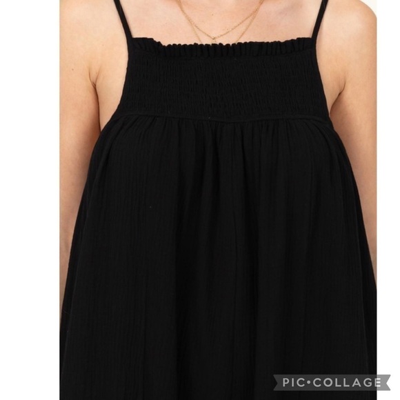 Egyptian Cotton Crinkled Oversized Jumper - Picture 4 of 4